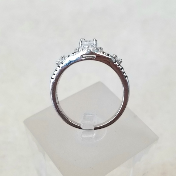 Antique Style Black Spinel Ring - Picture 4 of 7